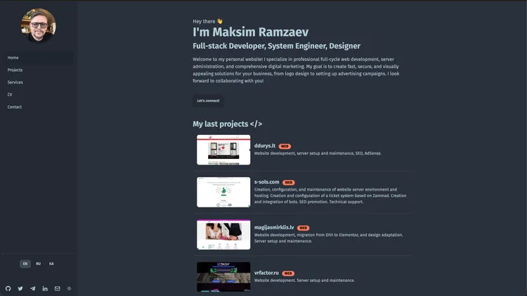 Ramzaeff Portfolio
